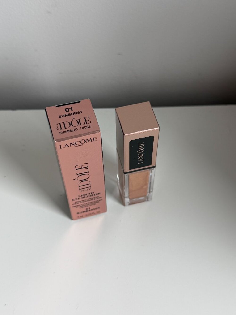 NWT Lancome Idole Tint Liquid Eyeshadow 01 Sunburst